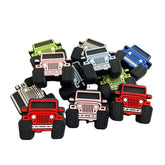 10Pcs Baby Silicone Beads BPA Free Jeep Car  Silicone DIY Pacifier Chain Care-TB00815-Veeddydropshipping